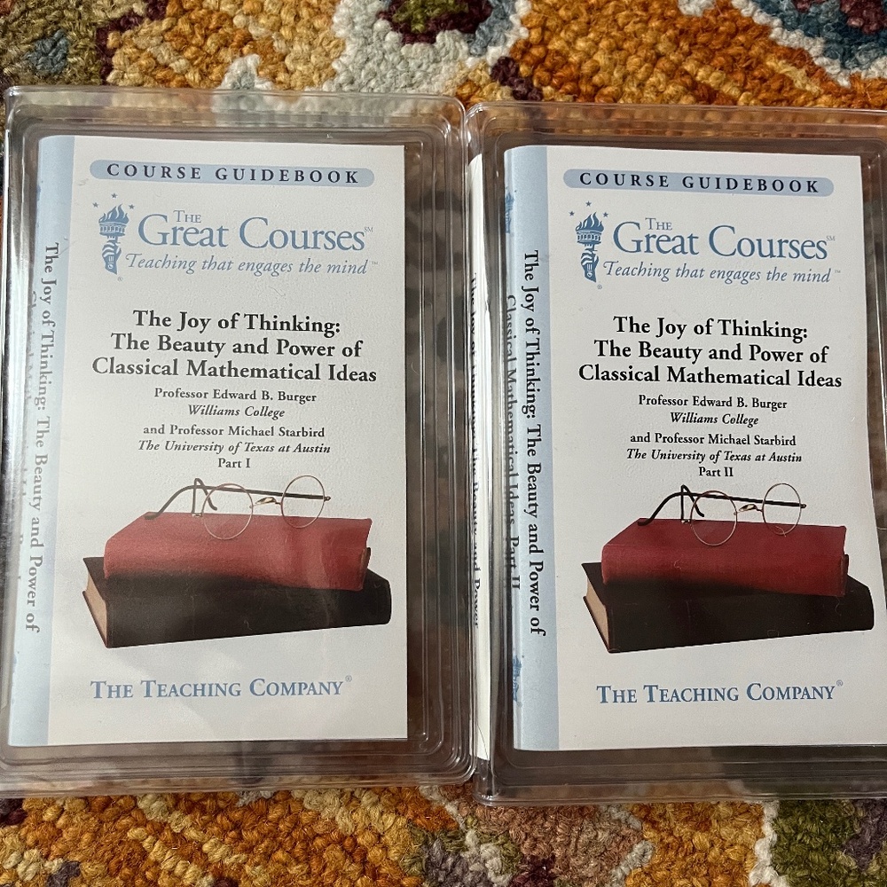 The Joy of Thinking - Great Courses DVDs